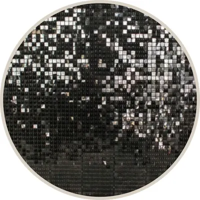 Shimmer Walls backdrop in Black Shimmer Wall — KZ Photo Booth Rental Bismarck ND