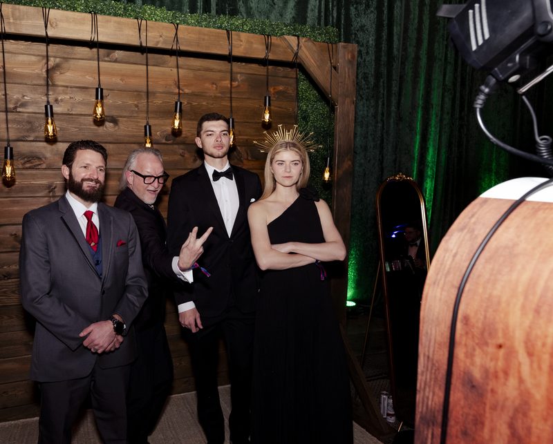 The Badlands 360° booth at gala event